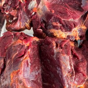 boneless skinned goat meat