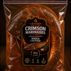 marinated whole catfish