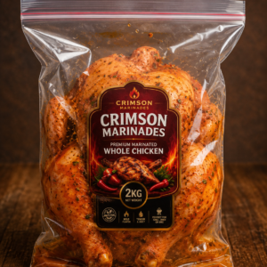 marinated whole chicken