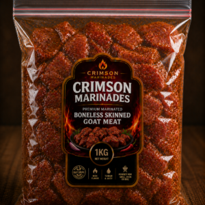 boneless skinned goat meat